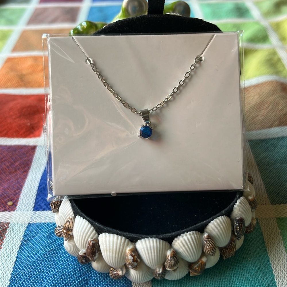 💙 EFFY BLUE STONE NECKLACE 💙 NWOT 💙